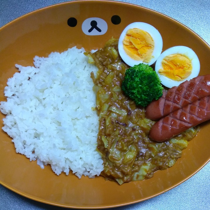 超簡単!!豚ひき肉とキャベツのキーマカレー